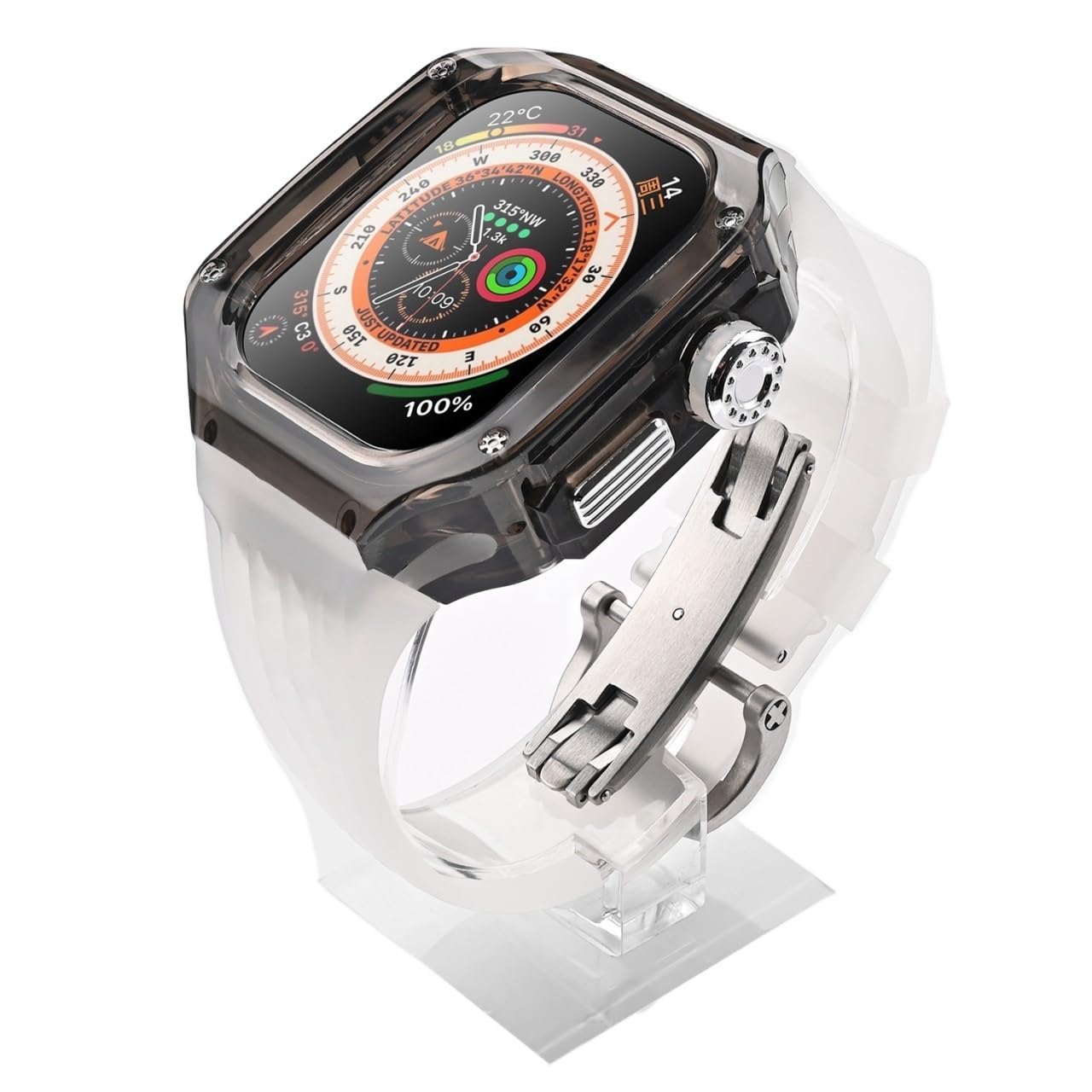 Kit modification Glacier Ultra 49 mm protège votre Apple Watch