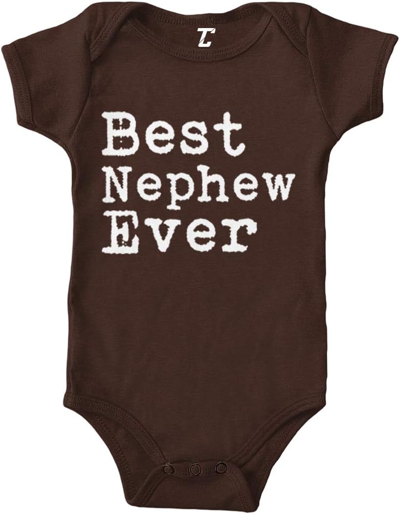 Tcombo Best Nephew Ever - Birthday Gift Present Bodysuit