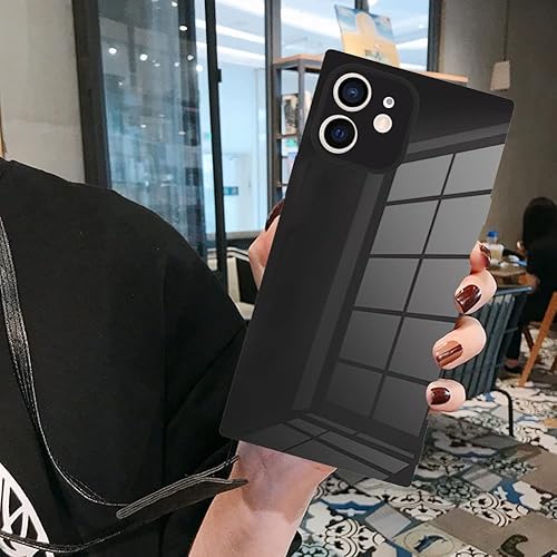 Miniatura 7 de LSL Compatible con iPhone 12 - Funda cuadrada de poliuretano termoplástico suave, anticaídas, antiarañazos, absorción de golpes, funda delgada