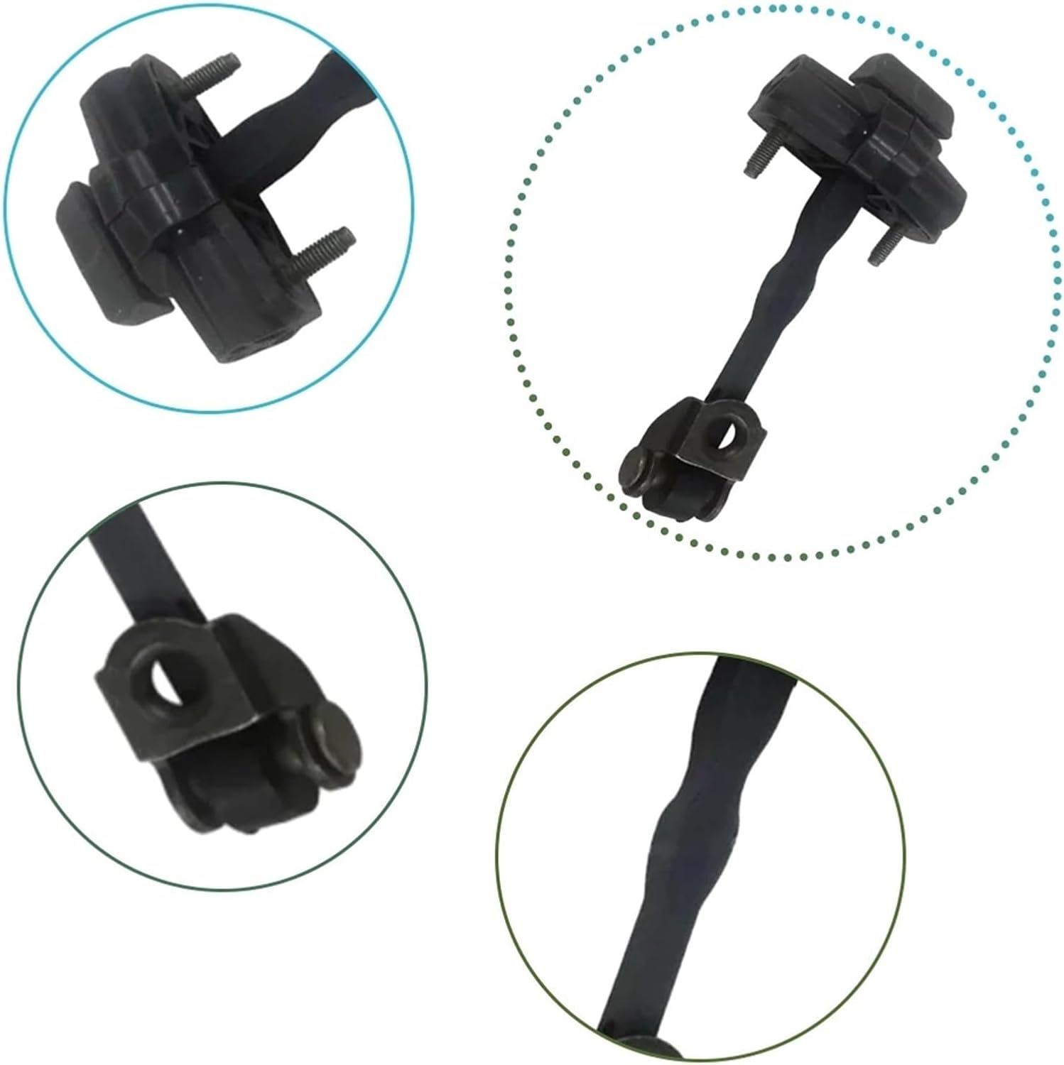 Car Front Door Hinge for Fiesta 2009-2019 Front Rear Door Hinge Stop Check Strap Limiter Left Hand Drive DK4958270 DK4972270
