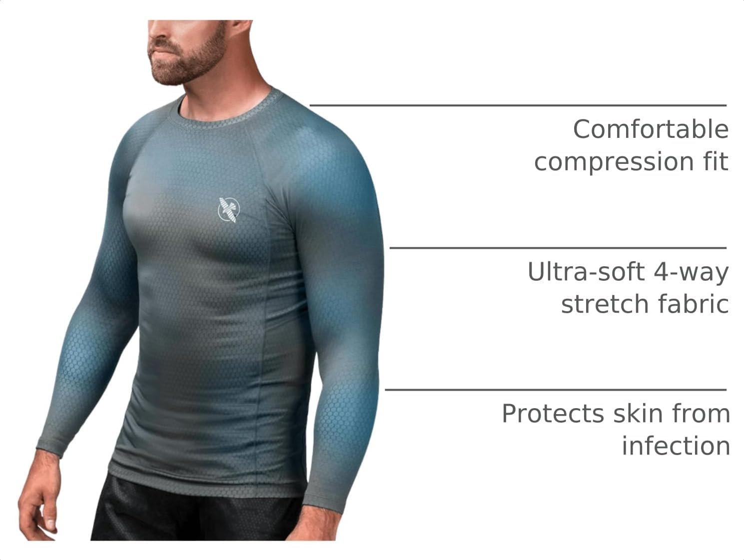 Hayabusa Fusion Long Sleeve BJJ Rash Guard
