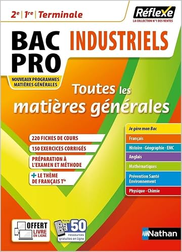 Toutes les matières générales - Bac Pro Industriels - Réflexe (21)