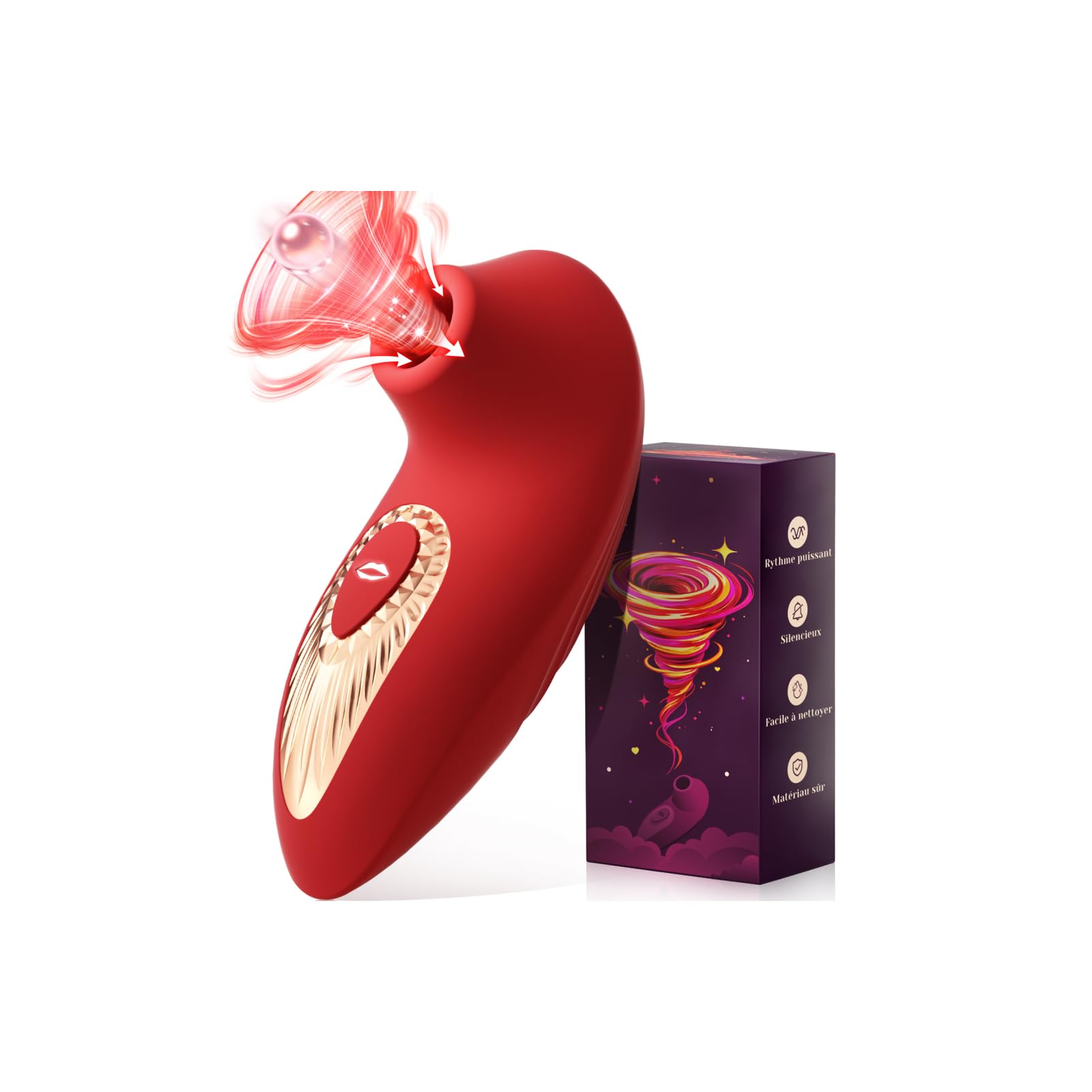 Vibromasseurs Feminin Clitoridien Puissant Suceur Stimulateur Sex Toys