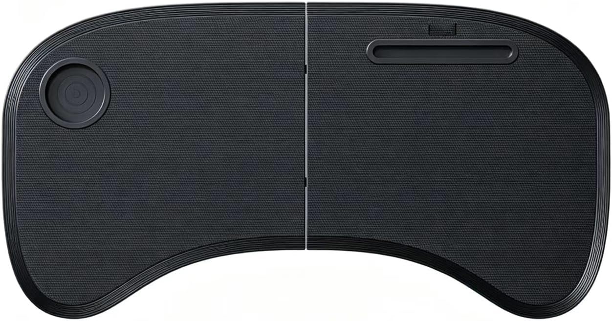 Foldable Steering Wheel Tray, Laptop Stand, Car Dining Table, Universal Portable Car Workbench for Drivers and Passengers, Compatible with Various Car Models