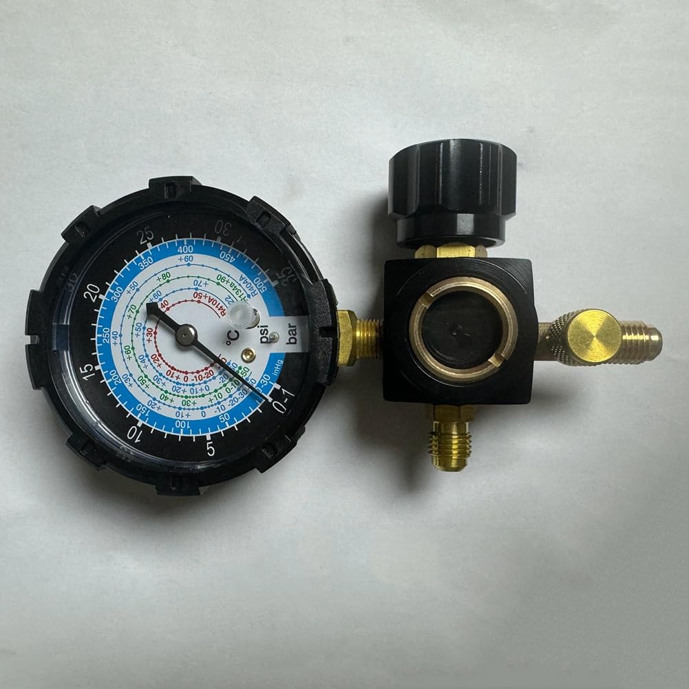 Manomètre à basse pression R134A R410A R22 R404A - Manomètre de distribution pour réfrigérant de climatisation - Niveau bas