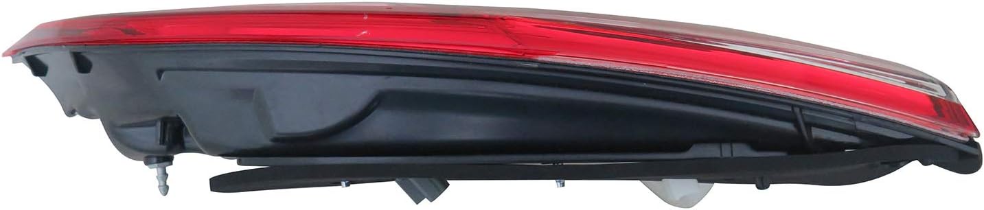 TYC Left Tail Light Assembly Compatible with 2016-2018 Acura RDX