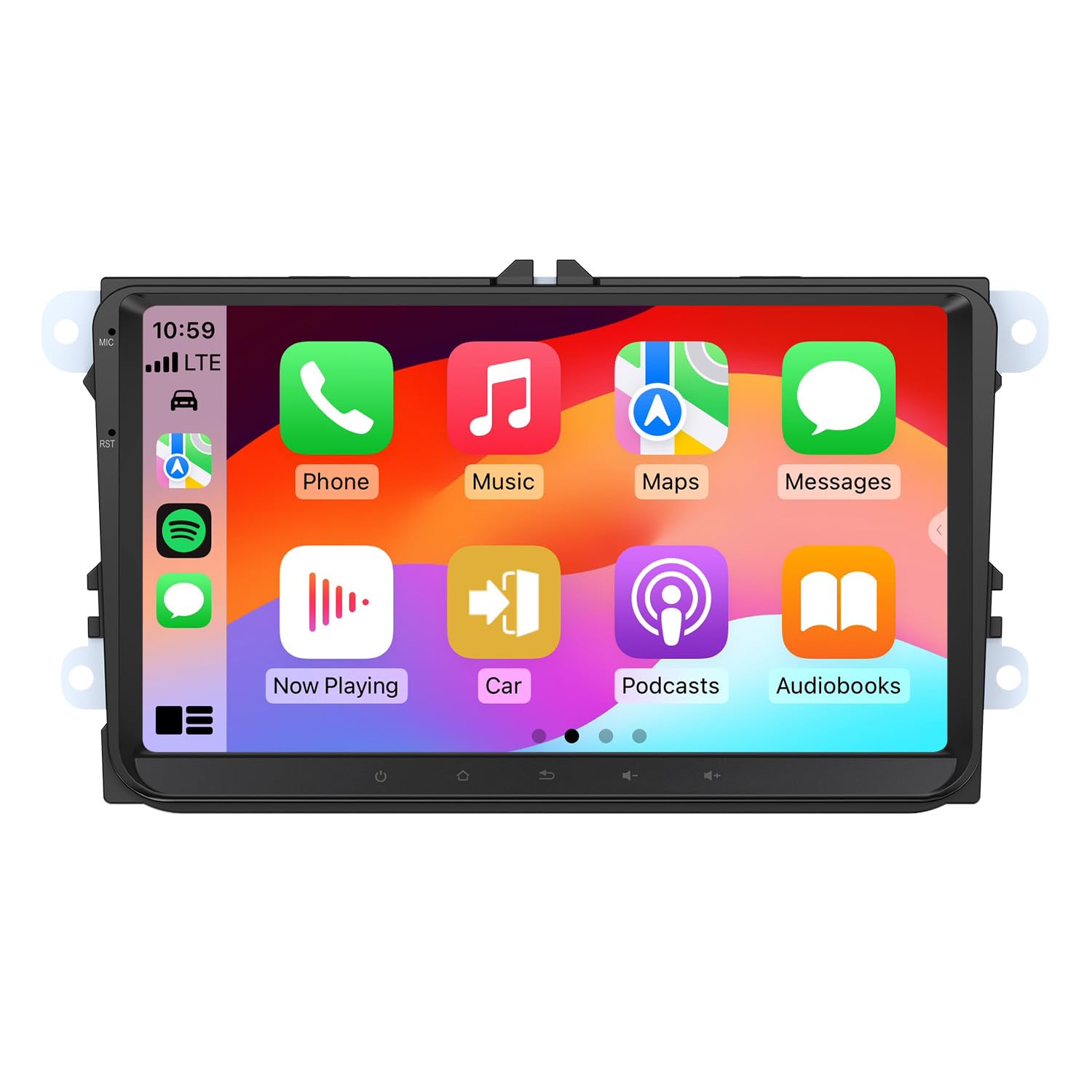 Eonon 9 inch for Volkswagen SEAT Skoda Polo Golf V/VI T5 Android 13 2+32GB Car Stereo CarPlay Android Auto MirrorLink Bluetooth Radio USB support Video Output OBDII DAB+ Backup Camera Headunit VWA13