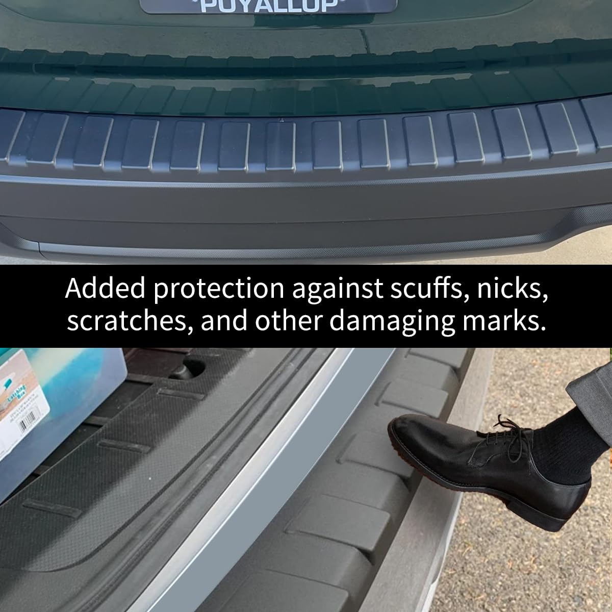 トランクガード トリム リアバンパー プロテクター ガード 外側 マツダ