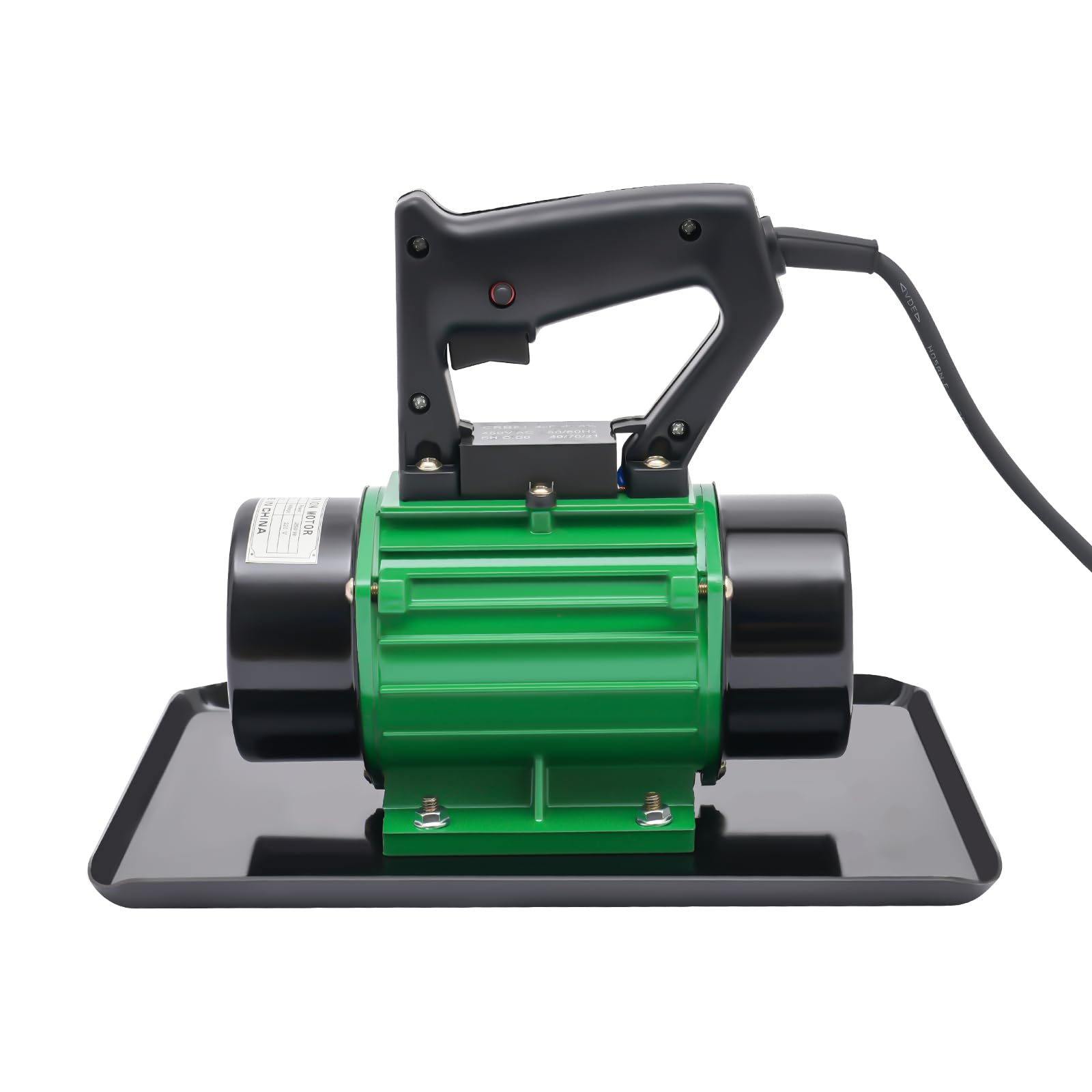Vibratore elettrico per calcestruzzo da 250 W, potenza vibrante 3500 giri/min, 100 kg, portatile, per lavori di calcestruzzo, adatto per artigiani