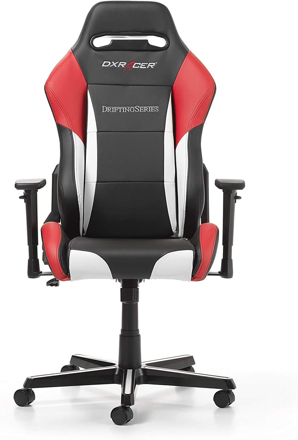 Dxracer Drifting Series Oh/Dm61/Nwr Racing Seat Office Chair Gaming Ergonomic AdjUStable Computer Chair With - Included Head And Lumbar Support Pillows (Black, White, Red)