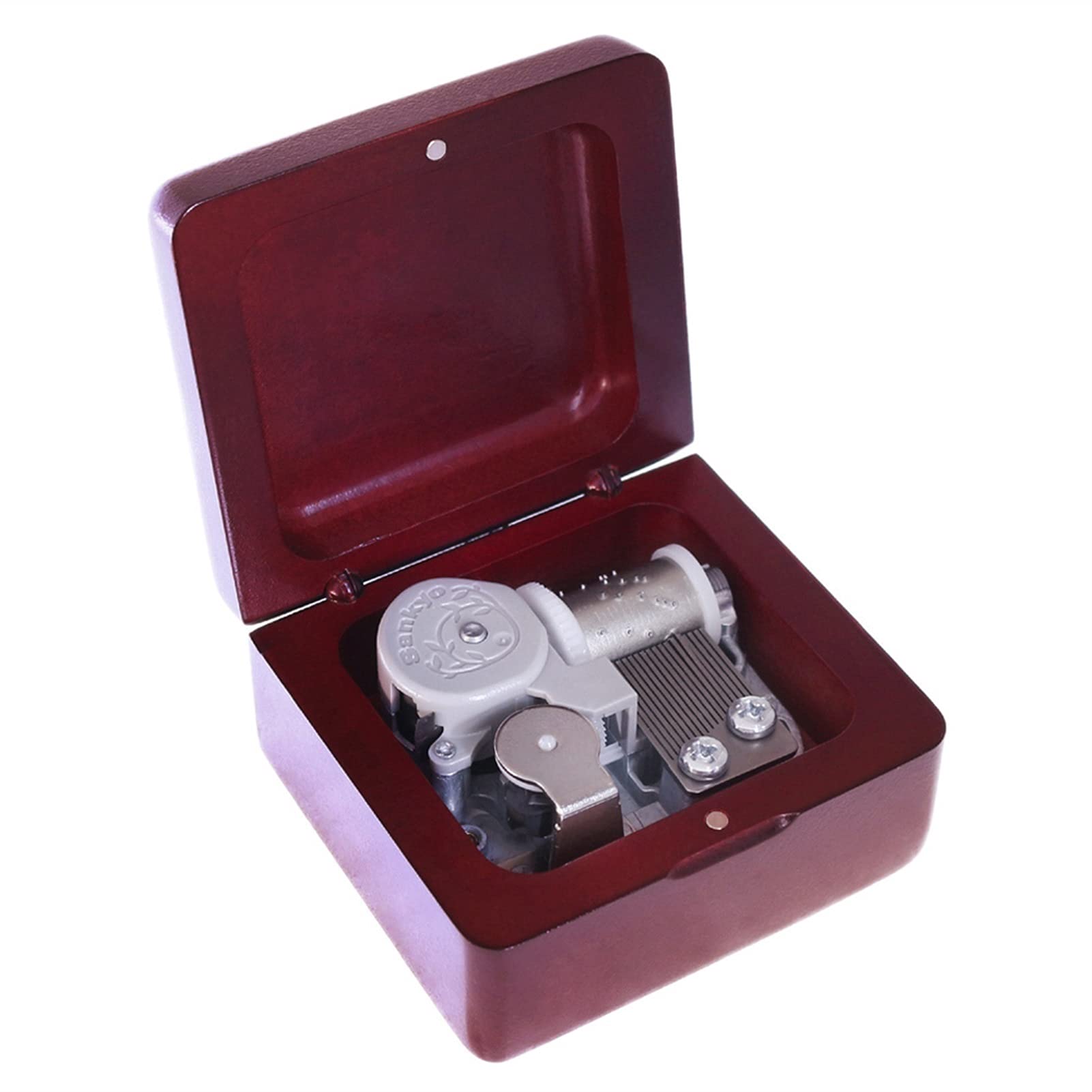 Handmade Happy Circle Round Music Box Urodziny Prezent Boże Narodzenie Walentynki Kochankowie Specjalne Dzieci