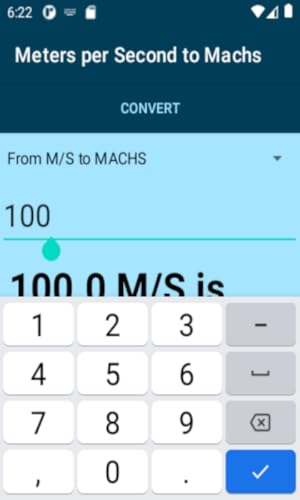 Meters/Second to Machs (SI Standard) Conversion Calculator