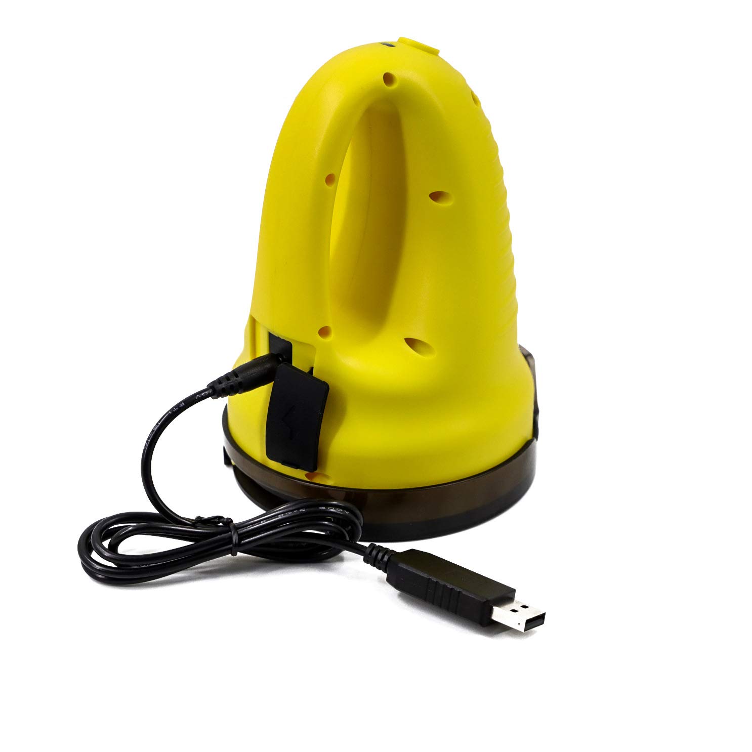 Siqi Raschietto per Il Ghiaccio Elettrico Raschietto per la Neve Elettrico USB Raschietto per Il Ghiaccio Ricaricabile per finestrino dell'auto Parabrezza Rimozione della Neve Deicer-Yellow