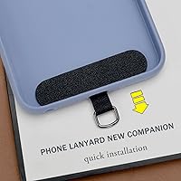 Vista 5 de Correa de muñeca de teléfono con cuentas de mármol, cordón para teléfono móvil con pestaña de sujeción, pulsera manos libres