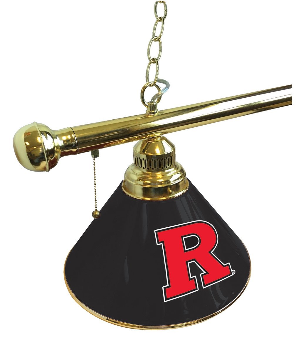 Holland Bar Stool Co. Rutgers 3 Shade Billiard Light with Brass Fixture by The