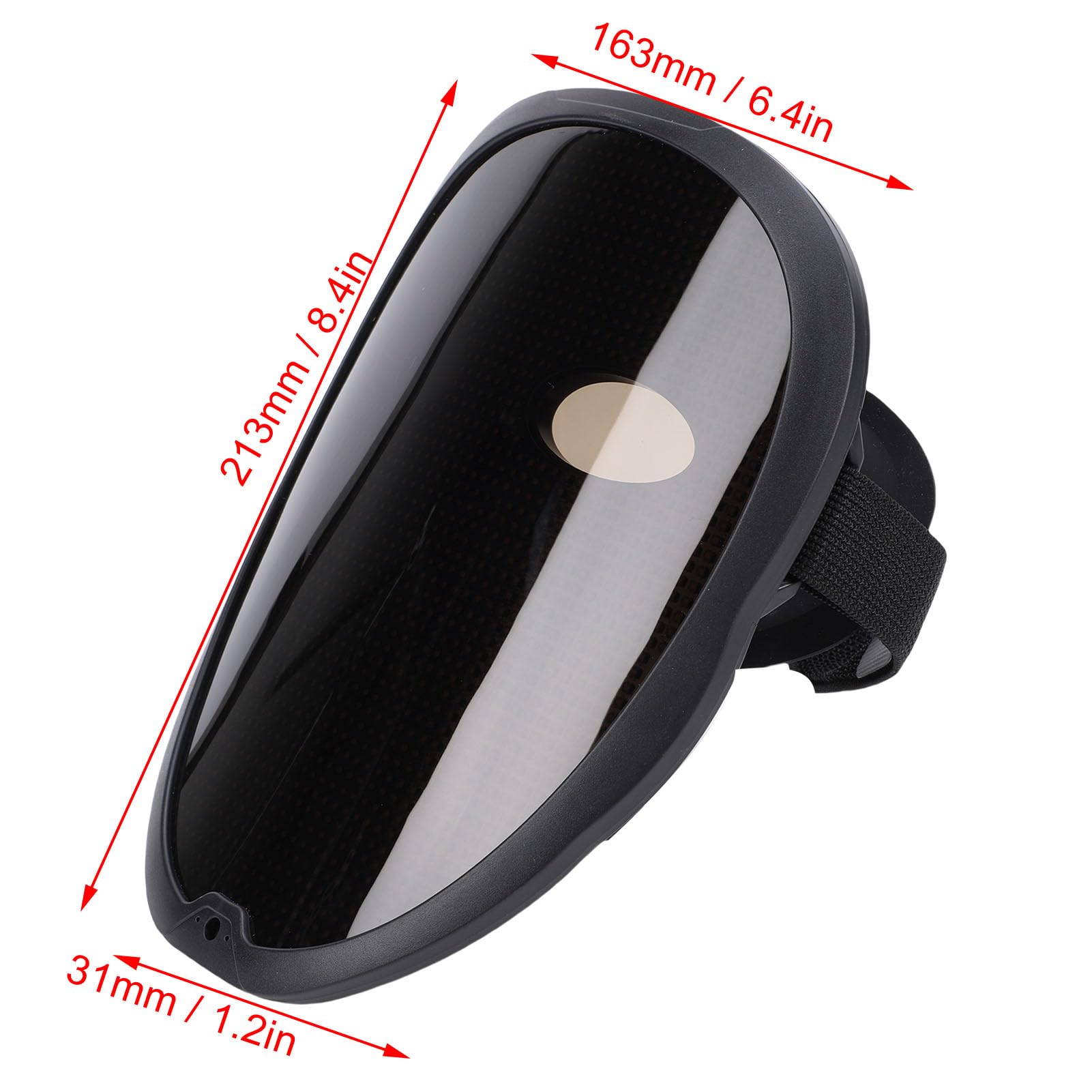 Naroote Maschera LED Che Trasforma Il Viso, Copertura LED Programmabile con 115 Modelli E Rilevamento Dei Gesti, Maschera Cosplay di Halloween Ricaricabile Controllata da App