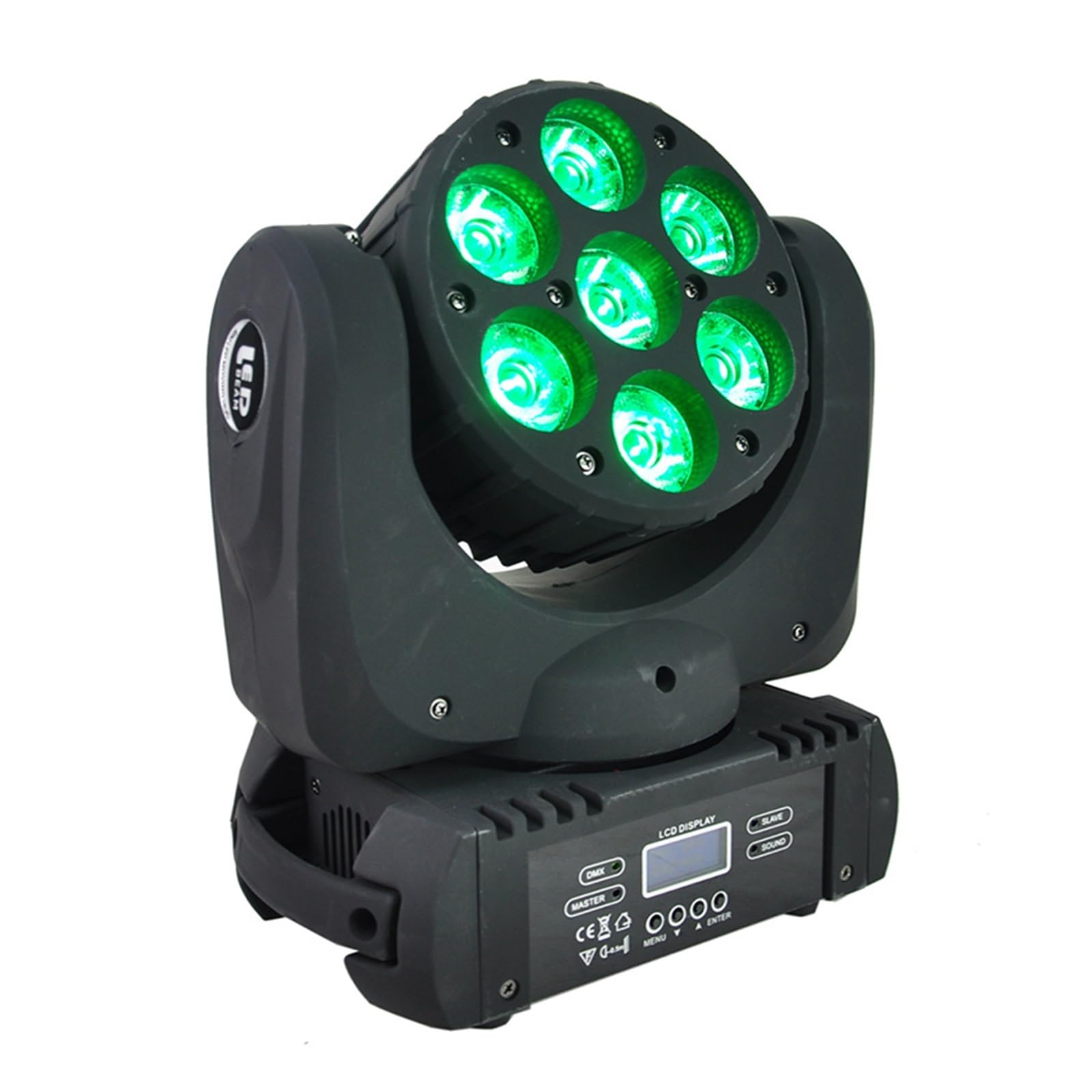 Światła imprezowe LED 7x12W RGBW Zoom Beam oświetlenie z ruchomą głowicą z DJ Disco KTV Bar klub nocny światło sceniczne wakacje ślub dekoracje świąteczne