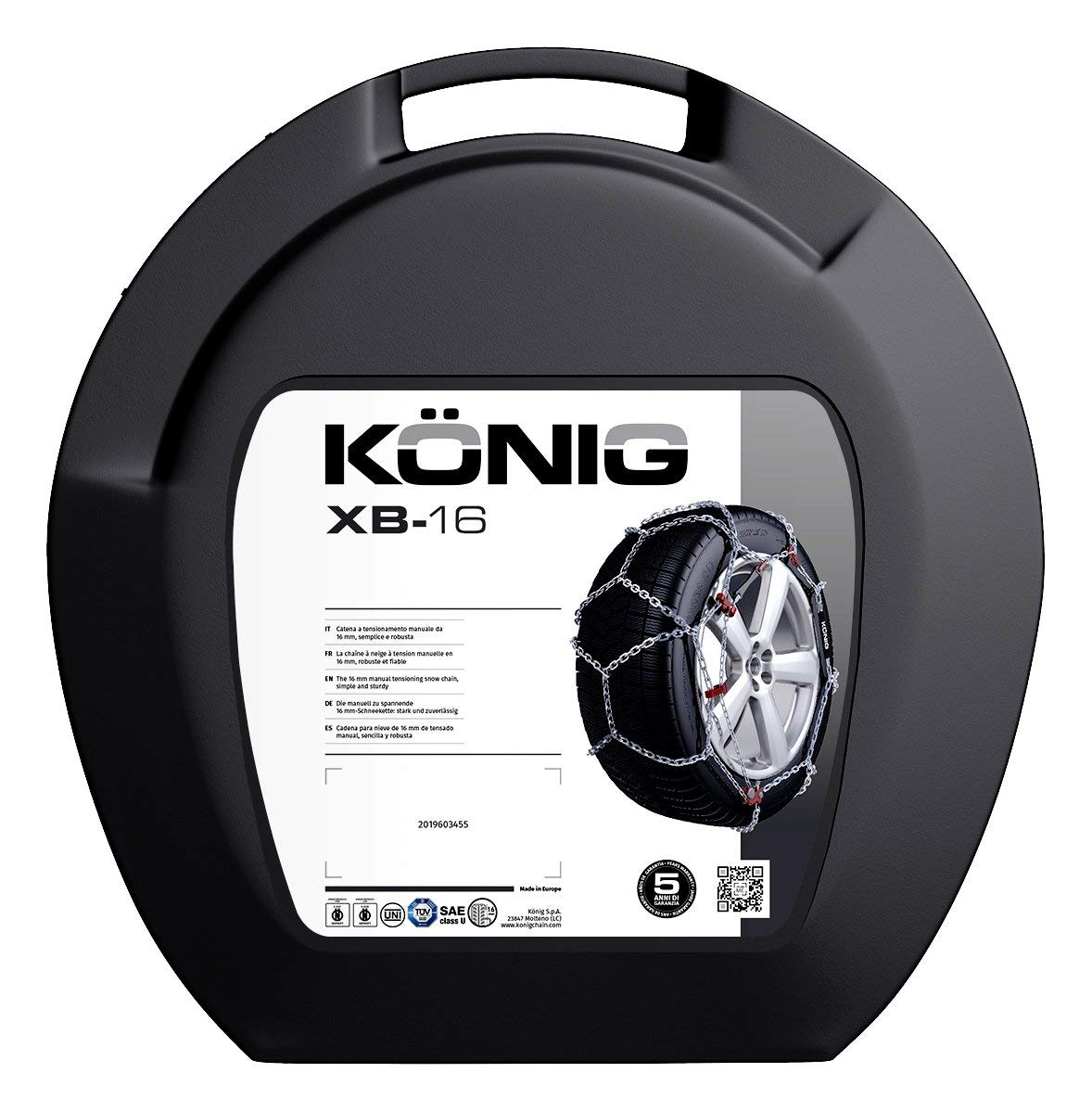 KÖNIG XG-12 PRO 252 Sneeuwkettingen
