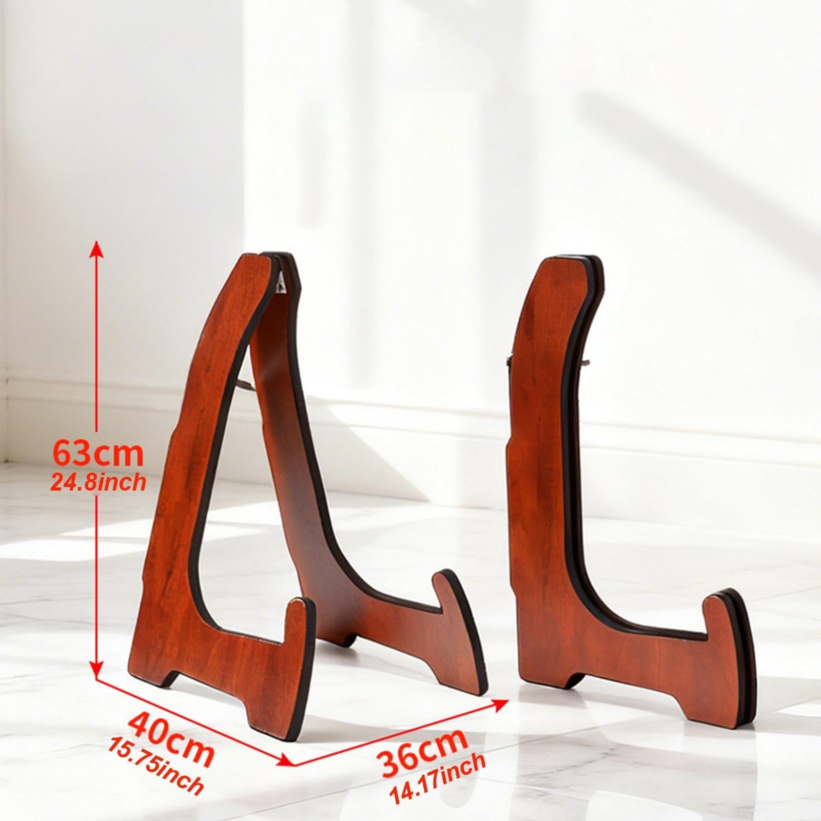 supporto chitarra Wooden Cello Freestanding Holder | Non Slip Foldable String Instrument Rack For Musical Instrument Accessories
