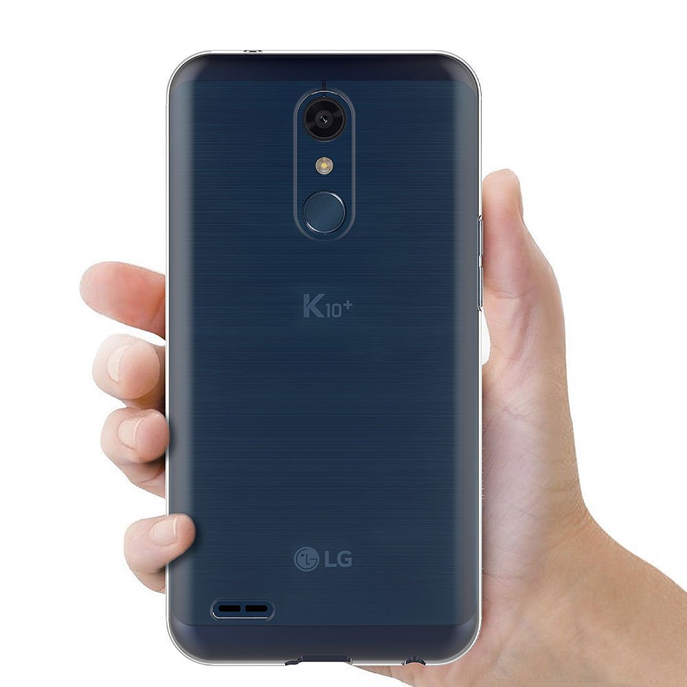 Custodia A Portafoglio Con Chiusura Magnetica In Pelle Nera Per LG K11 / K10 2018, Cover Rigida Con Tasche