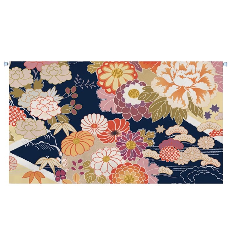 Bannière de restaurant de sushi japonais Noren style M de 110x60cm pour décoration