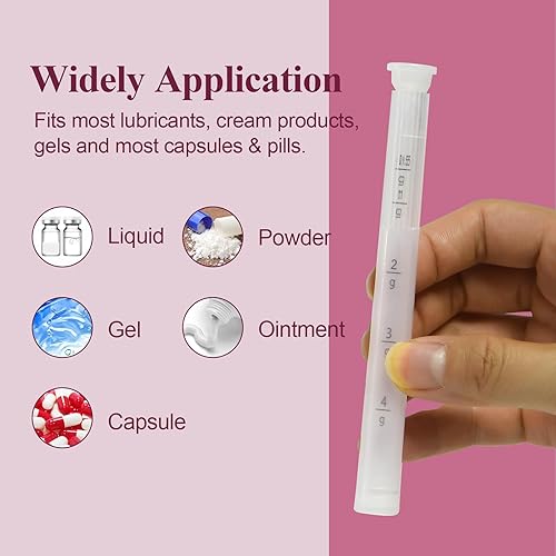 Miniatura 4 de 40 paquetes de aplicadores desechables de crema vaginal – Se adapta a premarin, estrace, presiembra, lubricantes y la mayoría de los geles de venta