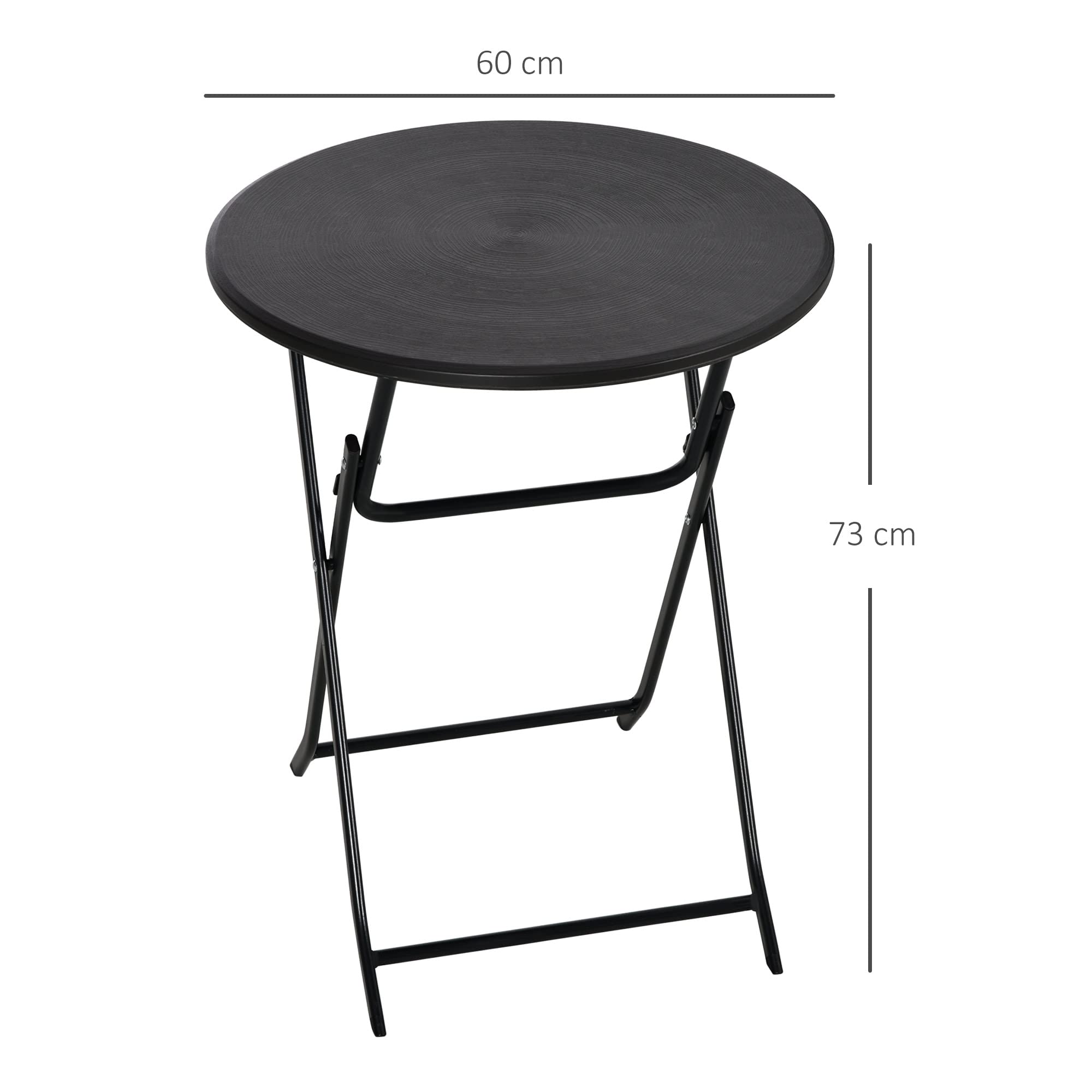 Dining Tuin Klaptafel Rond Milton Teak 90cm - Top Tuincentrum