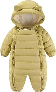 Traje de nieve para bebé recién nacido, ropa de invierno, abrigo, mono, niño, niña, con chaqueta