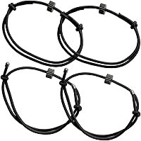 Vista 1 de MEITAN Pulsera de escape para romper ventanas de coche con correa de muñeca y bala de cuentas de carburo para herramienta de rotura de emergencia