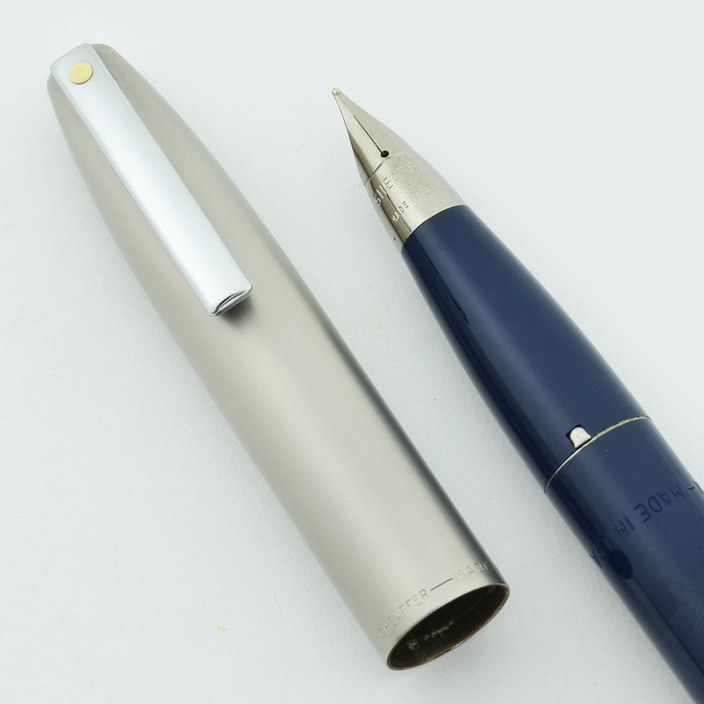 Amazon | Sheaffer Imperial II Deluxe万年筆(ブルー, Fine) | 万年筆