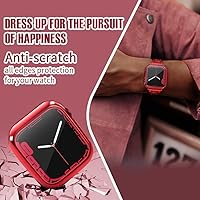 Vista 4 de top4cus Funda de 40mm Suave y Ligera Antiarañazos Protectora Completa 40mm iWatch Resistente al Agua con Brillo para Ejercicios Parachoques