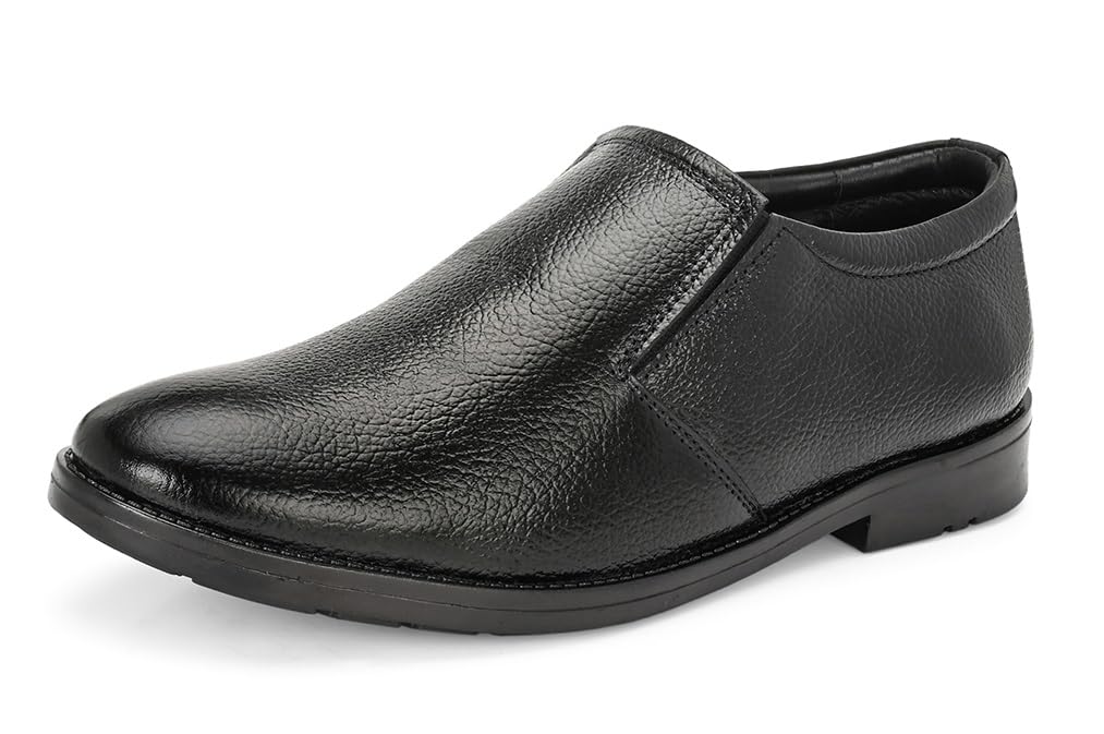 Genuine Leather Slipon Moccasin Formal Shoes for Men-image-6