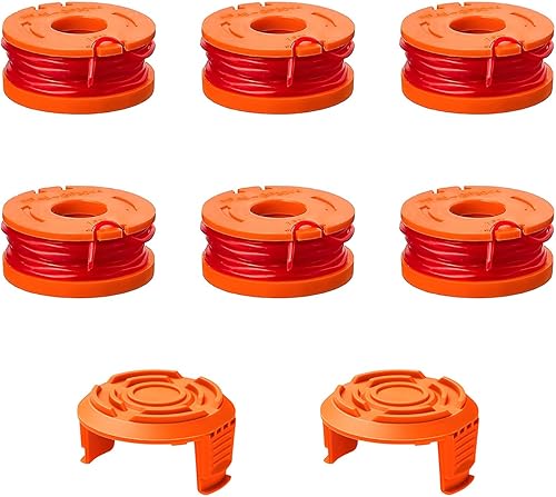 Miniatura 9 de Paquete de 16 carretes de alimentación automática .065 de 10 pies para recortadora de hilo compatible con Worx WA0010 WA0004 WG151 WG154 WG155 WG160