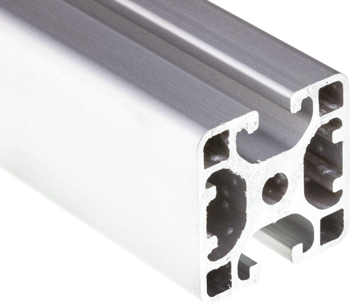 RS PRO Profilo in alluminio serie 2, 40 x 40 mm, 2 scanalature 8 mm, lunghezza 2000 mm