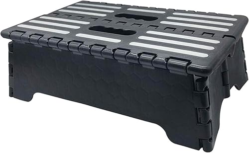 Miniatura 4 de Taburete plegable portátil para elevar la altura del coche, agarre antideslizante para adultos mayores