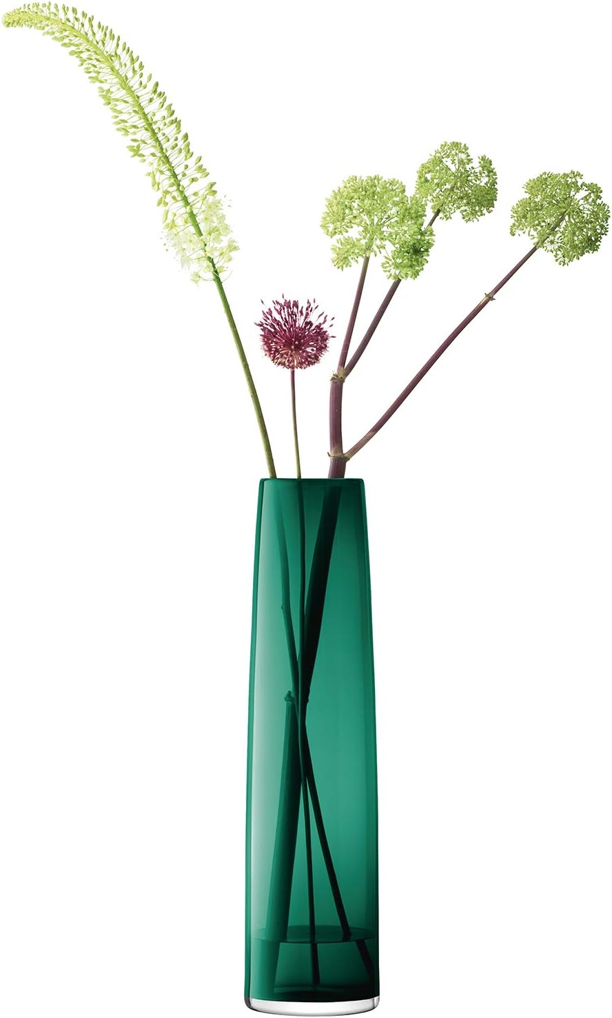 LSA International Stems Vase, H60cm, Marine Green