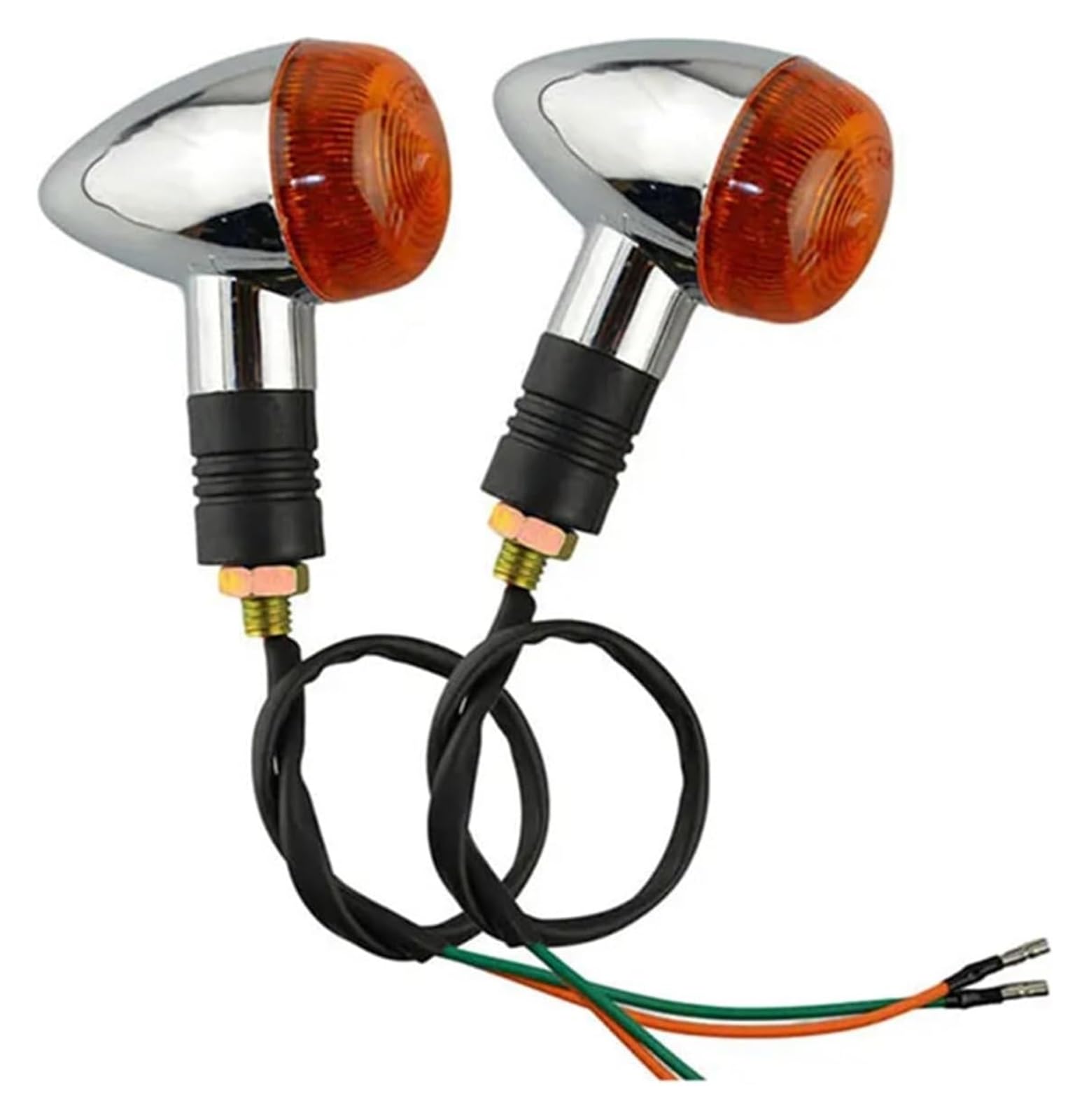 Indicatore Direzione Anteriore per Suzuki per GSX250 per GSX400 Moto Freccia Indicatore di Direzione Lampada Stop