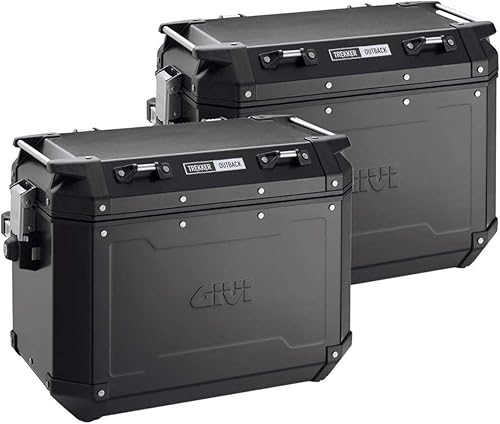 GIVI OBKN48BPACK2A 48Ltr Outback Par Estuches Laterales - Negro