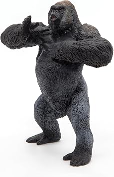 Papo - Realistic Mountain Gorilla Figure - Ages 3+ Wild Life Collection - Educational Play Wild Primates - Gift Idea Toy for Girls and Boys