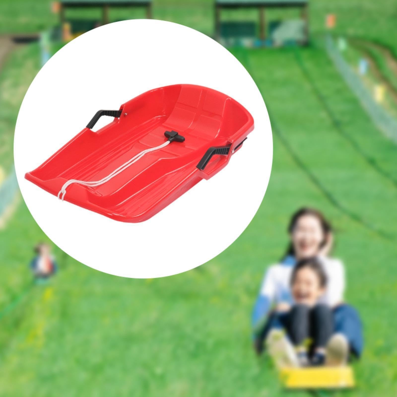 Schneeschlitten, Snowboard, Schlitten, Rodel, tragbar, verschleißfest, vielseitig, Wintergeburtstagsgeschenk für Kinder, Jungen und Mädchen