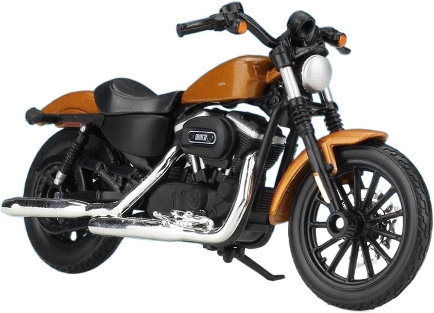 HTASFCI Motorcycle Model Compatible with Harley Davidson, XL 1200V Seven Two, 2013 Flhtk Electra Glide Ultra Limited, 1:18 Motorcycle Model Vehicle Sculpture Gift Simulation Car(1997 FXDL)
