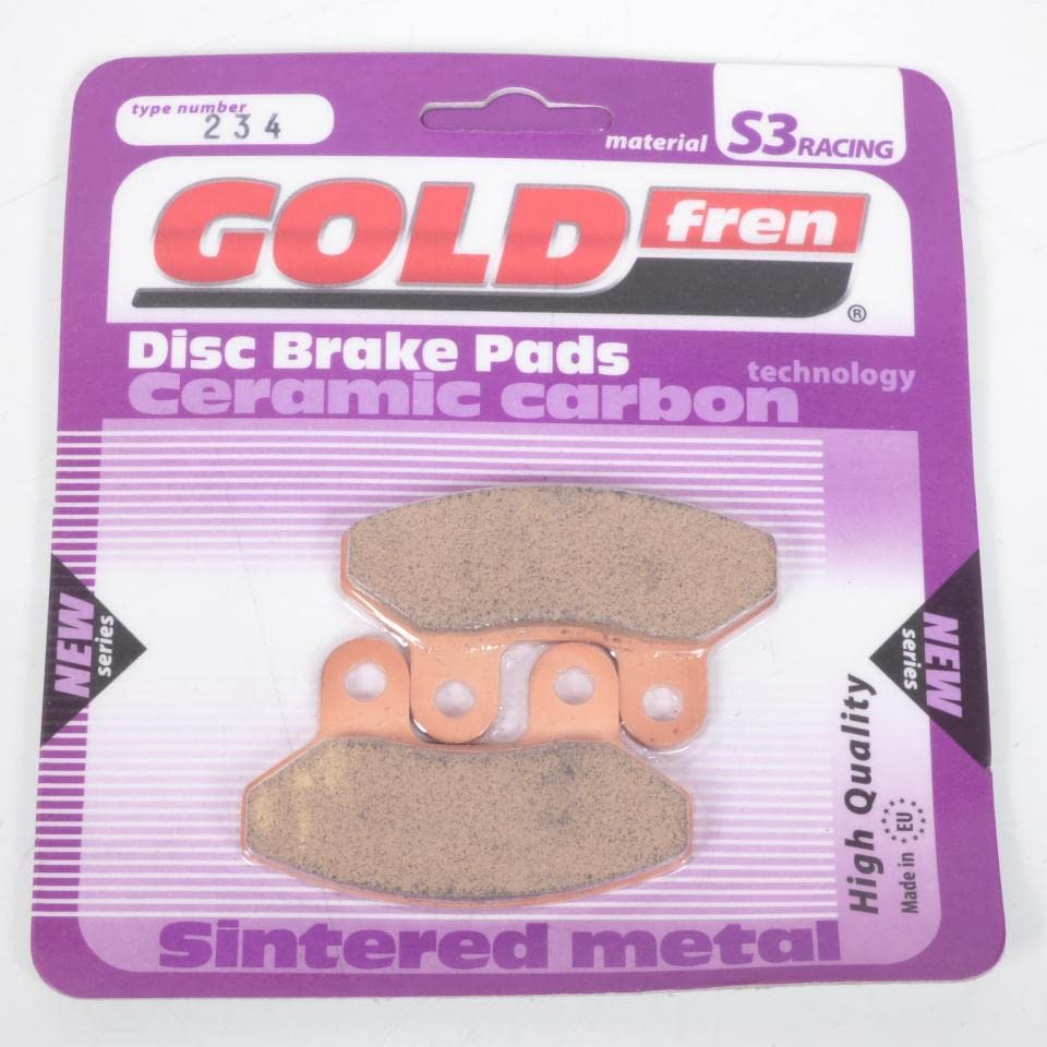 Plaquette de frein Gold Fren scooter Sym 125 Shark 4VR avant gauche AVG