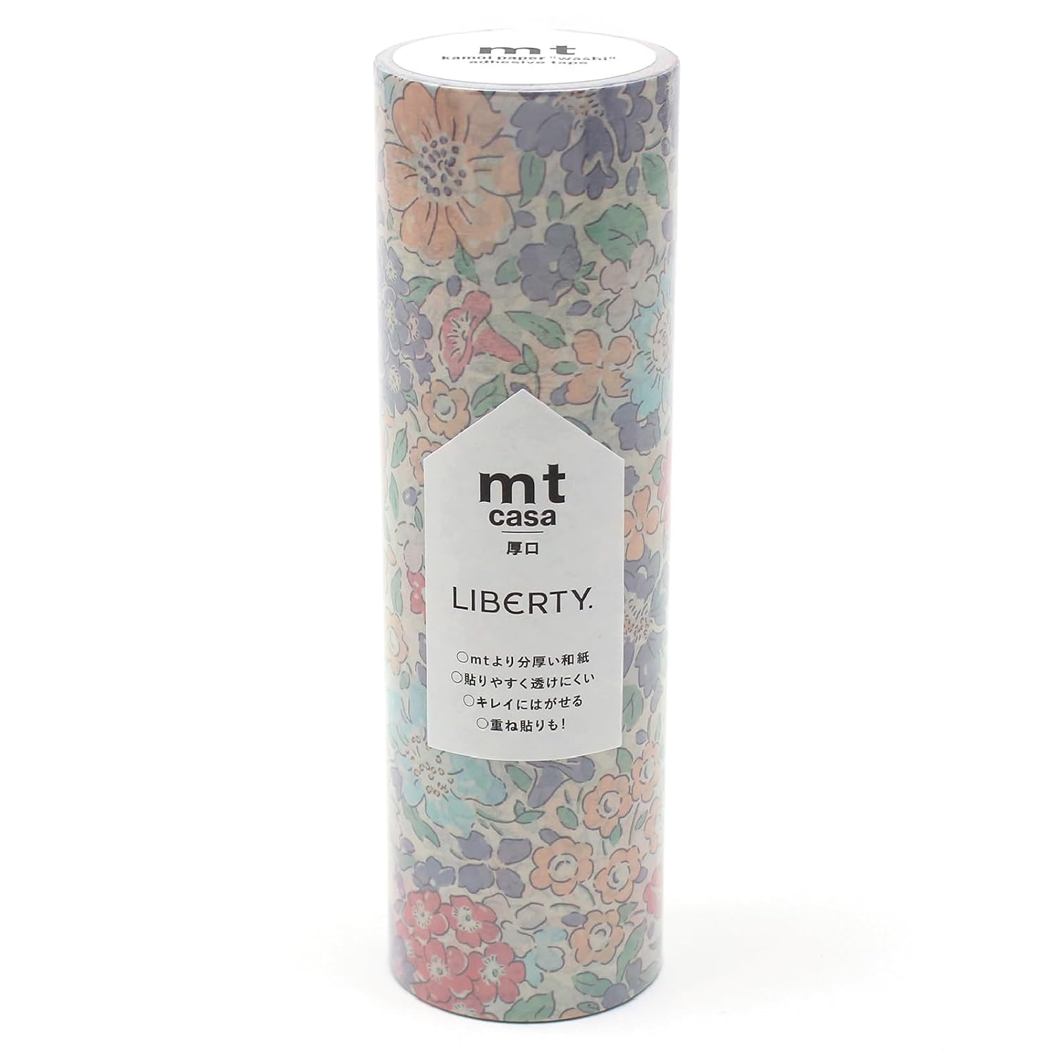 MTCAS041 Liberty Glen Lyon Masking Tape, Interior Use, Thick, 5.9 inches (150 mm) x 26.4 ft (7 m)