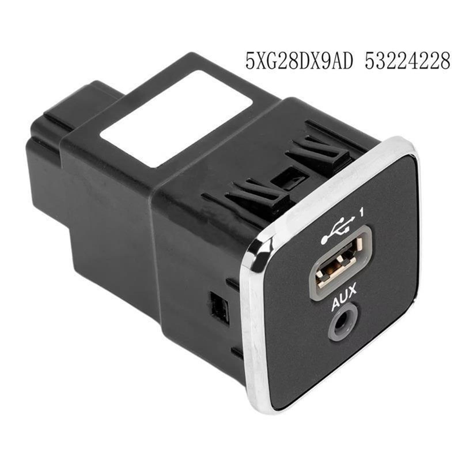 Adaptador de interfaz USB/AUX para coche Para Jeep para Cherokee 2017-2021