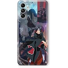 Multitronic Samsung Galaxy M34 5G ile Uyumlu Uchiha Itachi Tasar m Bask l   effaf K l f, larom345g0341