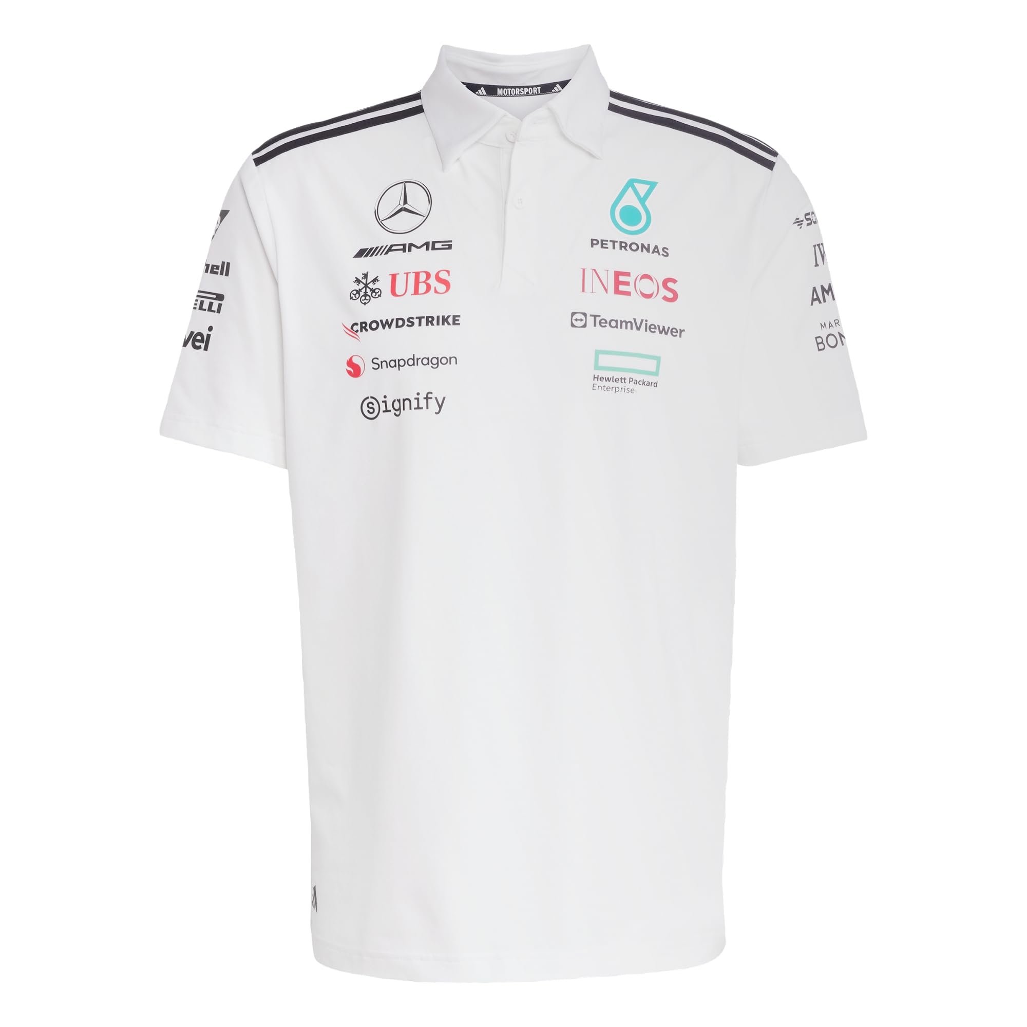 Adidas Hombre Mercedes - AMG Petronas Formula One Team Team Polo White Men