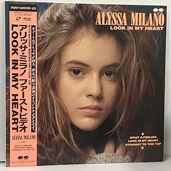 Amazon.co.jp: 8 LD 洋楽 アリッサ・ミラノ LOOK IN MY HEART