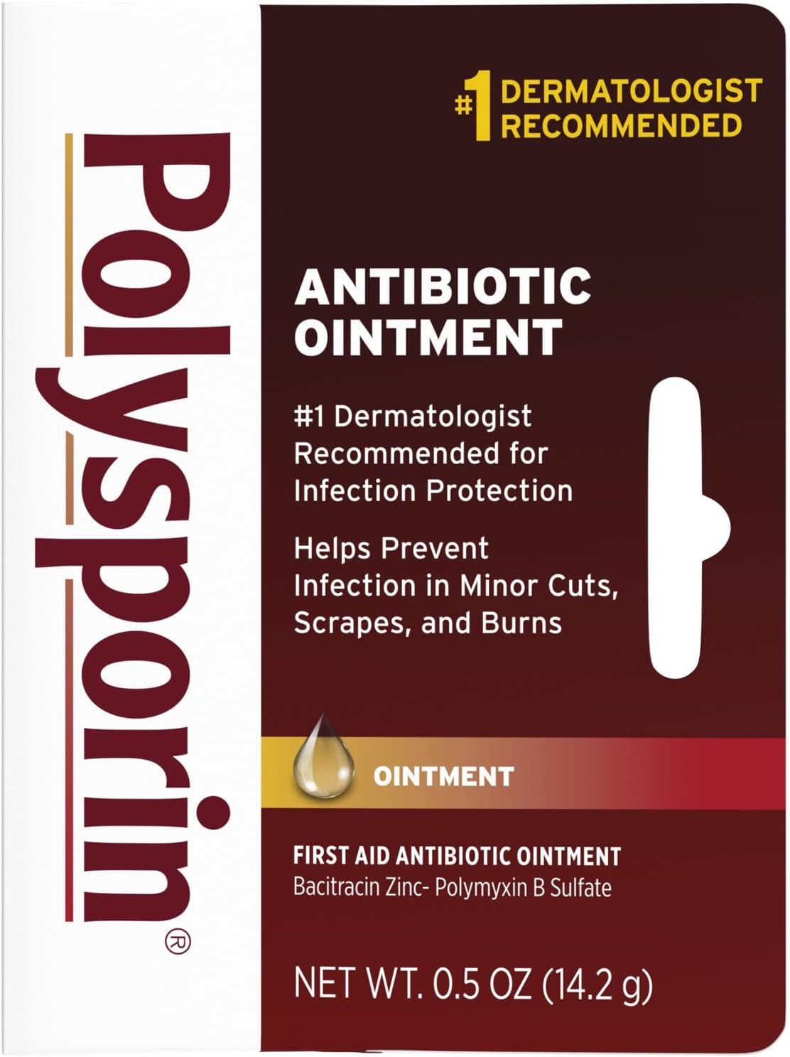 Polysporin Ointment, 0.5 Oz (4 Pack)