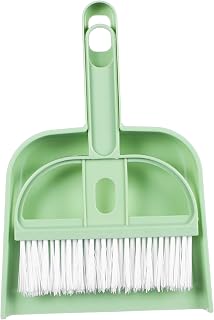 Multi-Function PET Cage Cleaning Broom and Dustpan Set Handheld Mini Brush for Dog and Cat Cages Portable Litter Box Cleaner