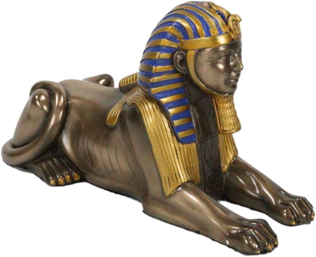 Ebros Gift Egyptian World Wide Wonder Sphinx Androsphinx Monument Desert Figurine Sphinx Monument of Giza Gods of Egypt Afterlife Ancient Classical Deities and Religion Sculpture